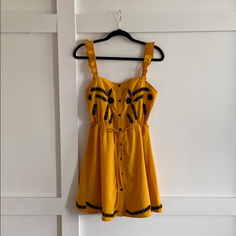 Sugar + Lips | Summer Dress | Yellow | Small